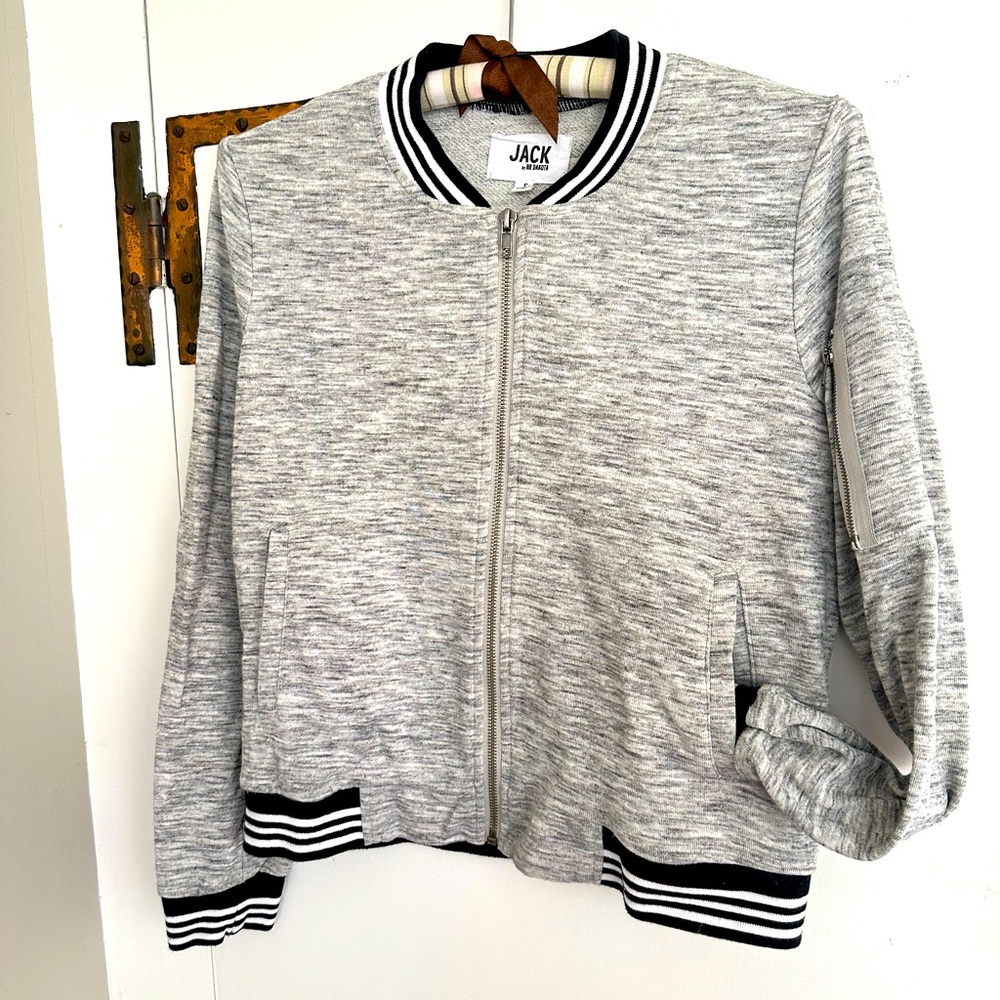 BB Dakota baseball style zipper sweatshirt